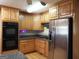 Updated kitchen featuring granite countertops and stainless steel appliances at 30 Hickory Dr, Stockbridge, GA 30281