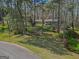 Aerial view of the home surrounded by lush trees, showcasing its secluded and private location at 150 Mary Lynn Ln, Fayetteville, GA 30214