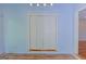 Bedroom features wood floors and a large closet at 150 Mary Lynn Ln, Fayetteville, GA 30214