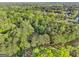 An aerial view of a secluded, wooded property surrounded by lush greenery and a peaceful atmosphere at 242 Hickory Rd, Fayetteville, GA 30214