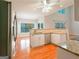 Eat-in kitchen featuring stainless steel appliances, granite countertops, and an island with seating at 3195 Vickery Ne Dr, Marietta, GA 30066