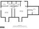 A detailed floor plan exhibiting the layout of the third story including bedroom dimensions at 140 Crimson Rdg, Tyrone, GA 30290