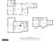 Combined floor plans of all levels, showcasing the complete layout of the home at 140 Crimson Rdg, Tyrone, GA 30290