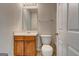 Bathroom with vanity, mirror, toilet, and a bathtub/shower combo at 11419 South Grove Dr, Hampton, GA 30228