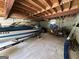 Spacious garage containing a boat and trailer, and various equipment at 183 Busbin Rd, Fayetteville, GA 30215