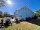 The spacious backyard is complete with wooden deck, ideal for outdoor living and entertaining at 1600 Prospect Pl, Locust Grove, GA 30248