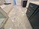 Bathroom featuring dual vanities, soaking tub and marble floors at 906 Winall Down Ne Rd, Atlanta, GA 30319