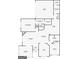 Detailed floor plan showcasing the layout and dimensions of the entire house, including rooms and closets at 406 Kenley Ct, Mcdonough, GA 30253