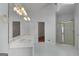Spacious main bathroom with dual sinks, walk-in shower, and neutral tile at 210 Sweetwater Dr, Fayetteville, GA 30214