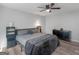 Bedroom with a ceiling fan, and bedside tables at 2903 Monterey Dr, Decatur, GA 30032