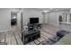 Bright and airy living room with modern finishes, and multiple entryways at 2903 Monterey Dr, Decatur, GA 30032