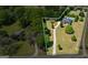 Large acreage lot includes a home, inground pool, and large shed at 2060 Dixie Rd, Covington, GA 30014