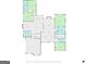 Detailed floor plan of the house featuring bedrooms, bathrooms, kitchen, living room, and garage at 2060 Dixie Rd, Covington, GA 30014