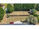 Large backyard features a wood fence, lush lawn, and mature trees for a private outdoor oasis at 424 N Green Cir, Mcdonough, GA 30252