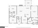 Detailed first floor plan showcasing the layout with living room, kitchen, bedrooms, and other spaces at 149 Camden Woods Pl, Dallas, GA 30157