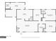 Detailed floor plan showcasing the layout with dimensions of this home's rooms and features at 2595 Bonnybrook Sw Dr, Atlanta, GA 30311
