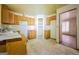 Kitchen space with wooden cabinetry and ample counter space at 2595 Bonnybrook Sw Dr, Atlanta, GA 30311