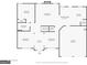 Detailed floor plan featuring the layout of the entire home, including the bedroom, bathroom, living room, and kitchen at 3675 Arminto Dr, Ellenwood, GA 30294