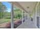 Relaxing view from the porch of the landscaped yard at 40 Butler Bridge Dr, Mcdonough, GA 30252