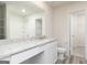 Bathroom with a granite vanity top, commode, and shower and tub combo at 295 Limestone Circle, Conyers, GA 30013