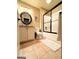 Bathroom featuring a white vanity, toilet, and glass-enclosed shower at 108 Stonecrest Dr, Carrollton, GA 30116