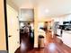 Spacious kitchen with white cabinets and hardwood flooring at 108 Stonecrest Dr, Carrollton, GA 30116
