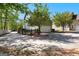 Long driveway leading to the home's garage, surrounded by lush trees and manicured landscaping at 217 Christina Ct, Peachtree City, GA 30269