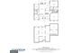 Detailed floor plan showcasing the layout of the entire home, including room dimensions and overall square footage at 185 Cold Harbor Ct, Sharpsburg, GA 30277