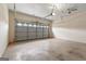 A spacious two car garage with automatic door and plenty of room for storage at 210 Brittany Chase, Fayetteville, GA 30214