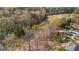 A high angle shot of the property and adjacent community features at 3139 Players Dr, Jonesboro, GA 30236