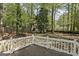 View of backyard from the wood deck at 385 Lakeshore Dr, Stockbridge, GA 30281
