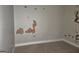 Bedroom showing damaged walls and flooring at 674 Jett Nw St, Atlanta, GA 30318