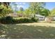 Well-maintained backyard with lush green lawn, mature trees, and a deck area for outdoor enjoyment at 30 Circle Dr, Hampton, GA 30228