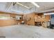 Open and spacious garage perfect for various needs and projects at 30 Circle Dr, Hampton, GA 30228