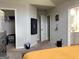 Bedroom with walk in closet, complemented by a calming color scheme and decor at 160 Elysian Dr, Fayetteville, GA 30214
