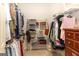 Walk-in closet with adjustable shelving, ample storage space for clothing, and room for organization at 145 Carrington Ln, Brooks, GA 30205