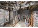 Unfinished basement with exposed ductwork and mechanicals at 2351 Rabbit Farm Cir, Loganville, GA 30052