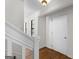 Bright entryway featuring hardwood floors, white trim, and plenty of natural light at 180 Paces Dr, Fayetteville, GA 30215