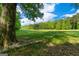 Sprawling green field with mature trees and lush vegetation, perfect for outdoor activities and relaxation at 4383 Pool Rd, Winston, GA 30187