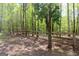 Rustic wooden fence runs along the property line surrounded by lush trees, offering privacy at 206 Pine Cedar Cir, Brooks, GA 30205