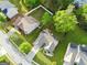 Aerial view of neighborhood, property and surrounding landscape at 327 Viceroy Curv, Stockbridge, GA 30281