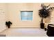 Neutral carpeted room with bright windows and decorative plants at 144 Garden Walk, Stockbridge, GA 30281