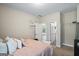 Neutral bedroom with ensuite bathroom and closet at 634 Gardner Rd, Stockbridge, GA 30281