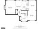 Detailed floor plan showcasing the layout of the first floor, including kitchen, living room, and Gathering room at 340 Hammersmith Dr, Suwanee, GA 30024