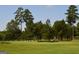 Scenic view of a golf course with lush green fairways and mature trees, a golfer's paradise at 11 Line Creek Cir, Sharpsburg, GA 30277