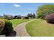 Beautiful community pathway and landscaping with mature trees and gazebos enhancing the neighborhood at 1313 Jubilee Ln, Mcdonough, GA 30253
