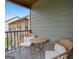 Balcony with table and chairs at 3541 Stoneleigh Walk, Lithonia, GA 30038