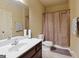 Bathroom with modern fixtures, neutral color palette, and updated sink at 3541 Stoneleigh Walk, Lithonia, GA 30038