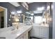 Elegant bathroom with double sinks, a large mirror, and ample counter space for a luxurious feel at 3417 Double Eagle Dr # Bldg 31, Marietta, GA 30008