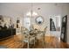 Cozy dining area with views into living room, hardwood floors, and modern decor at 3417 Double Eagle Dr # Bldg 31, Marietta, GA 30008